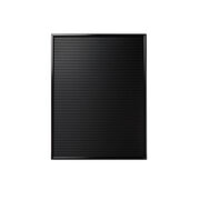 Black letter peg board